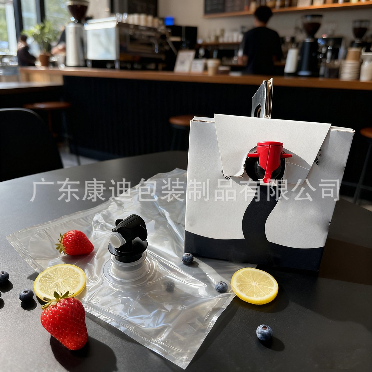 带阀门盒中袋液体包装袋|5L/10L/15L/20L/22L 冷冻酸奶、果汁、牛奶 BIB 袋(1-200L)