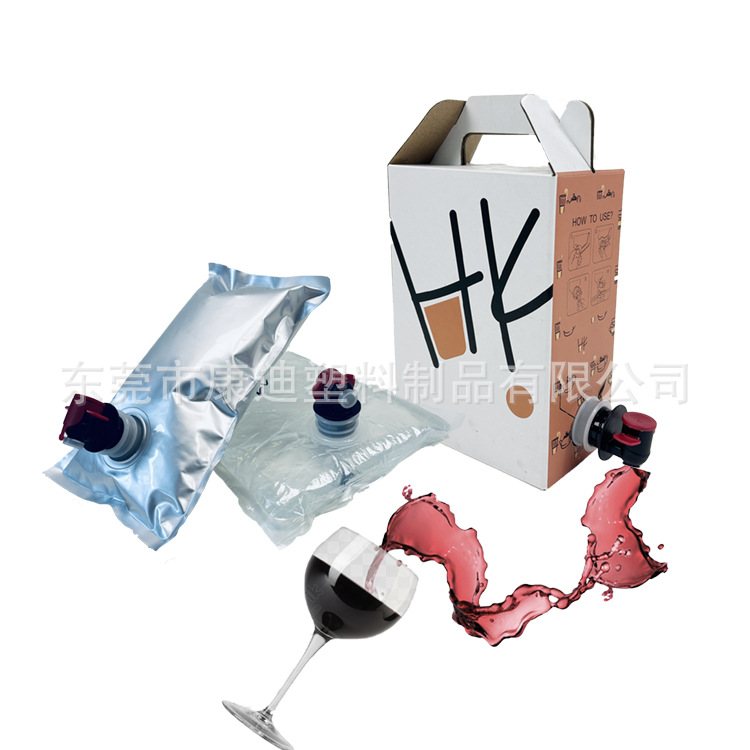 In-Stock Metallized Bag-in-Box 3 L / 5 L / 10 L | Red Wine & Aseptic Liquid Packaging Bags (1–200 L)