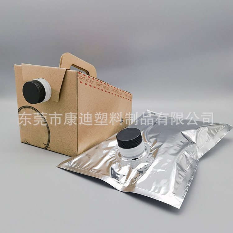 3 L Aseptic Foil Bag-in-Box with Butterfly Valve | Pressure-Resistant BIB for Juice & Red Wine