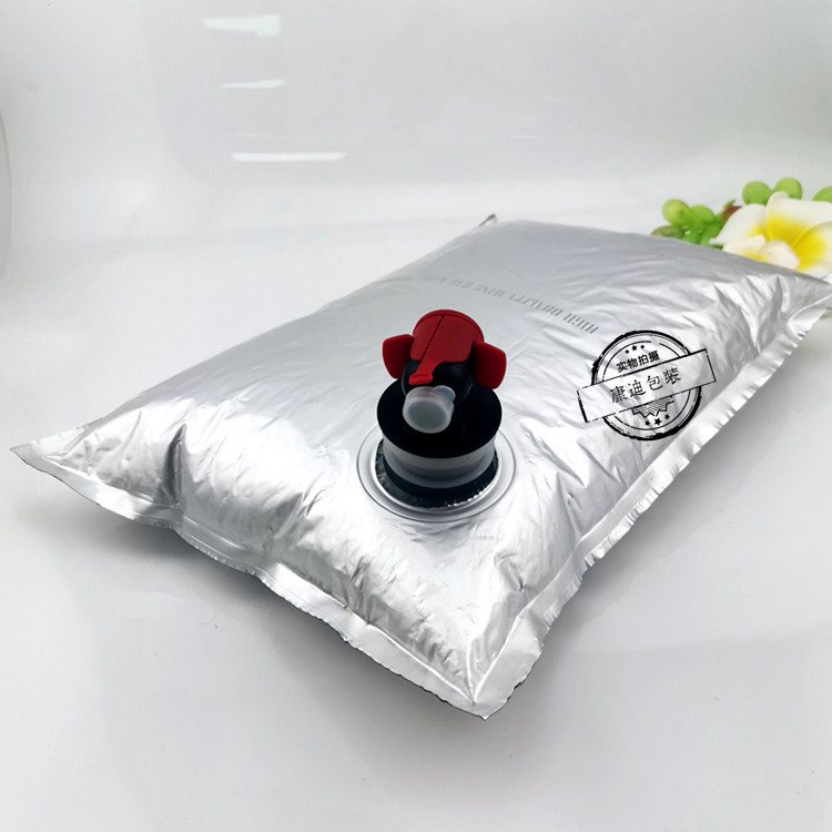 康迪包装 20升铝箔纯铝盒中袋|蝴蝶阀无菌液体包装|红酒食用油BIB定制