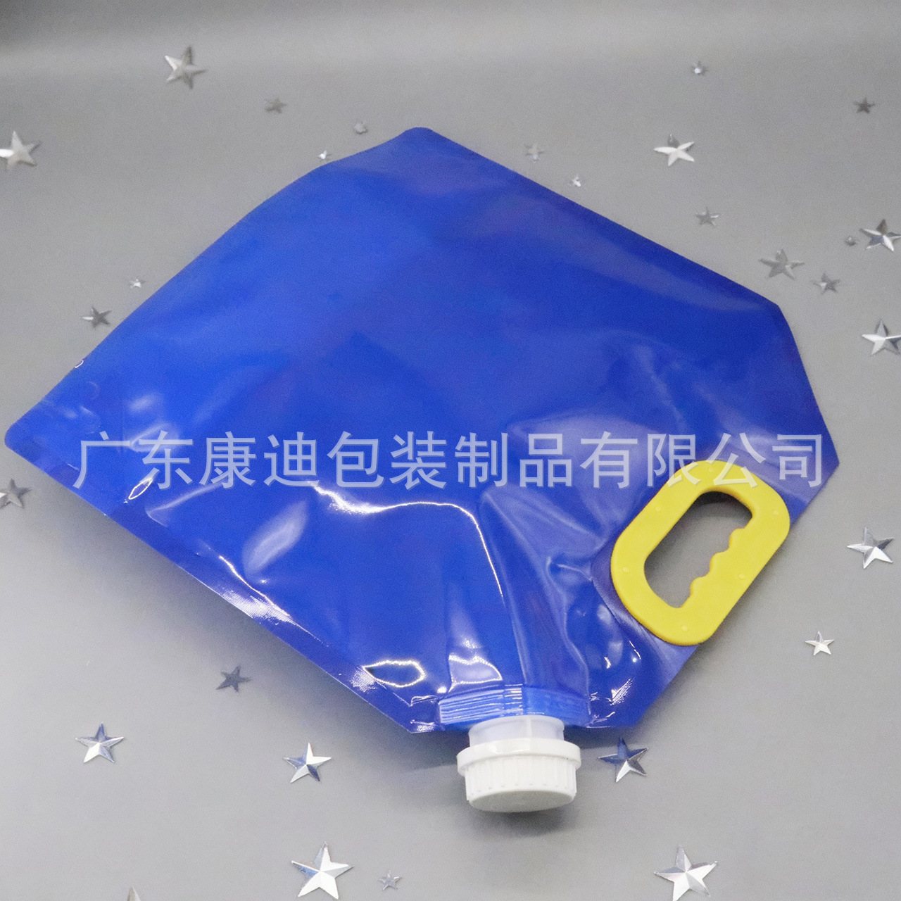 5L铝箔透明吸嘴自立袋|1-10L酒水饮料饮用水液体包装定制