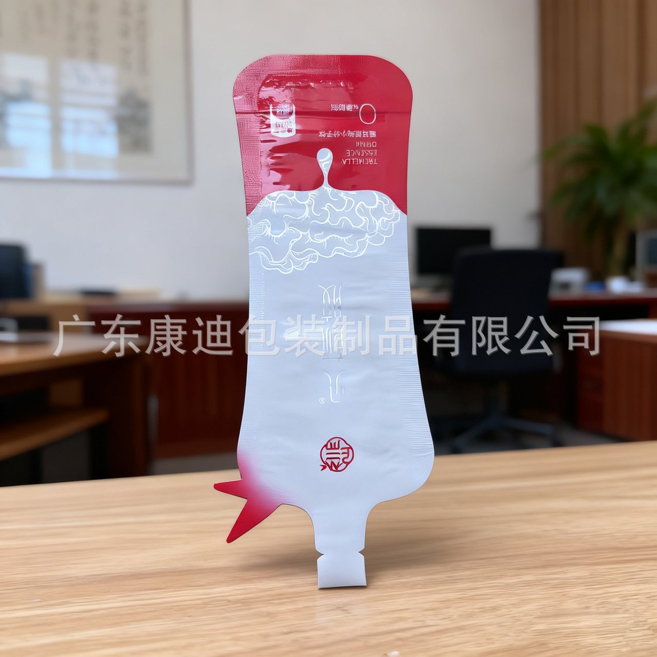 500ML化工农用吸嘴自立液体包装袋|液体肥料除草剂植物营养液小包装