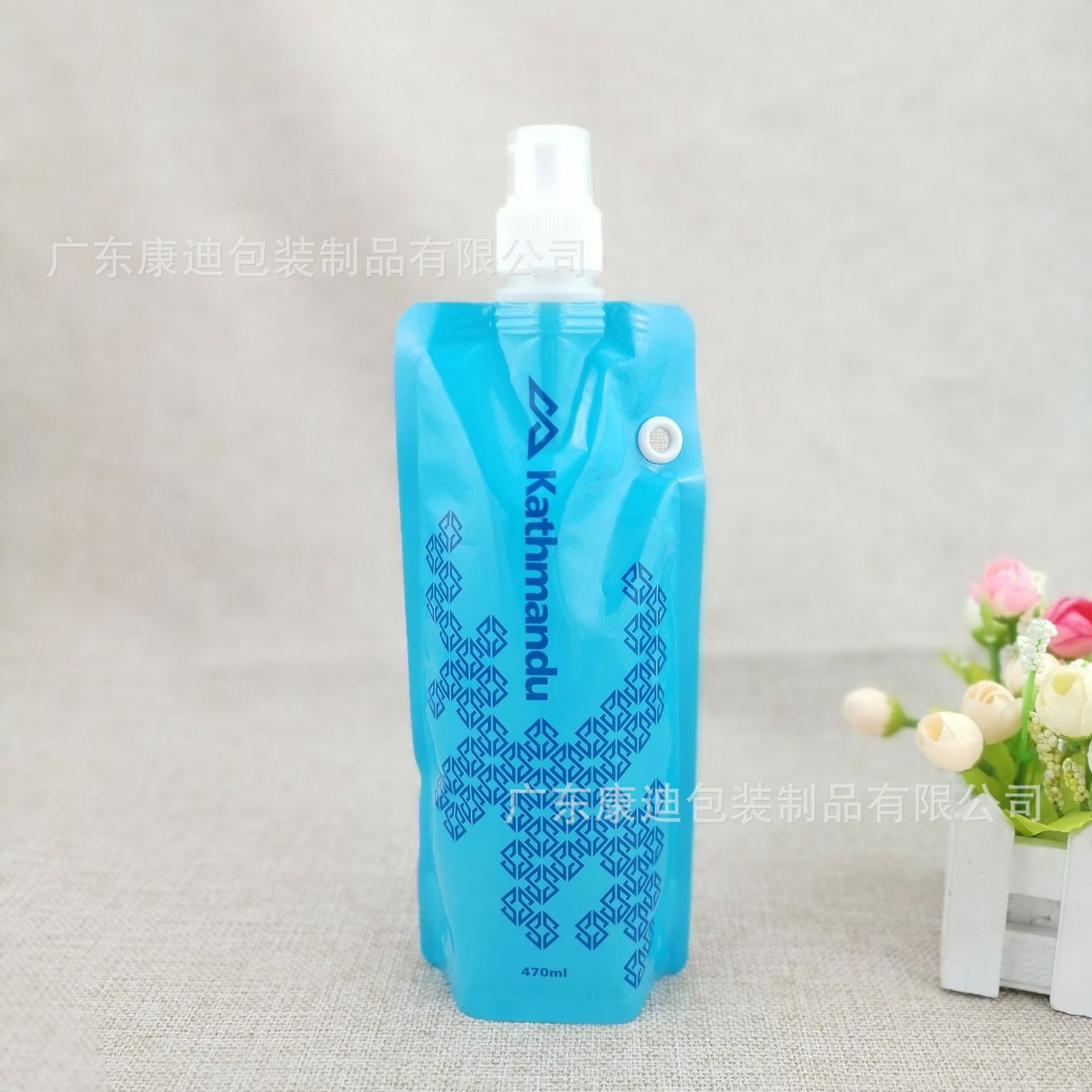 Portable Stand-Up Spout Liquid Pouches for Beer, Milk & Water — Transparent 5 L and 10 L Fill Formats