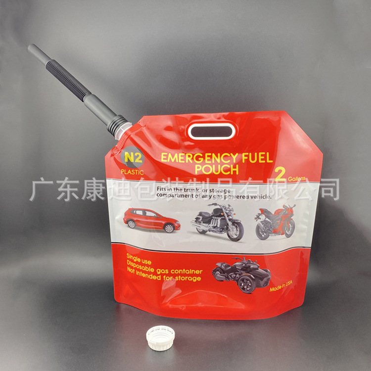 户外折叠吸嘴储水袋|3L品名/5L规格|纯净水与富氢水液体包装定制