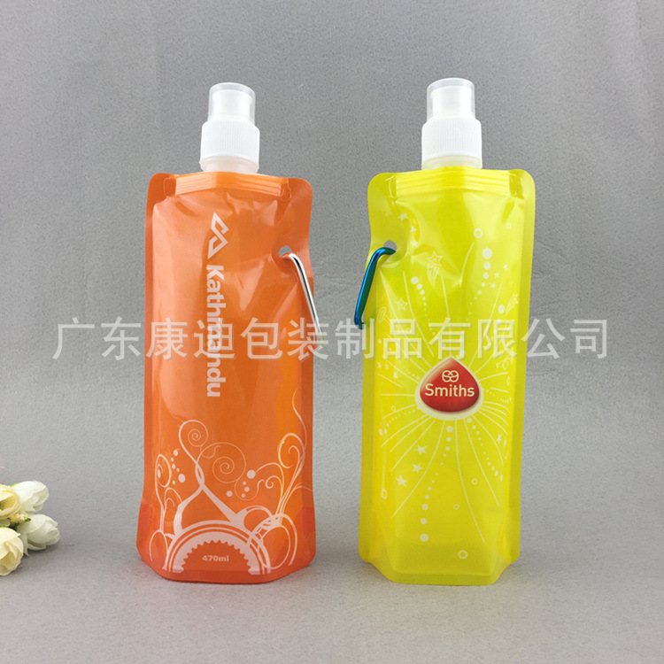 1–20L 定制吸嘴液体袋|透明复合折叠防爆软水袋,适配黄酒、白酒、啤酒与户外饮水