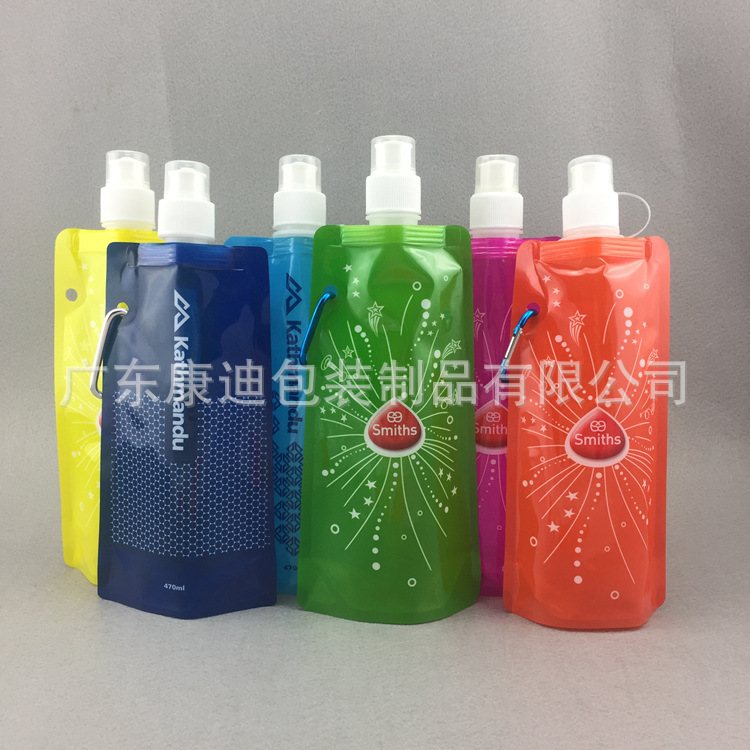 1–20L 定制吸嘴液体袋|透明复合折叠防爆软水袋,适配黄酒、白酒、啤酒与户外饮水
