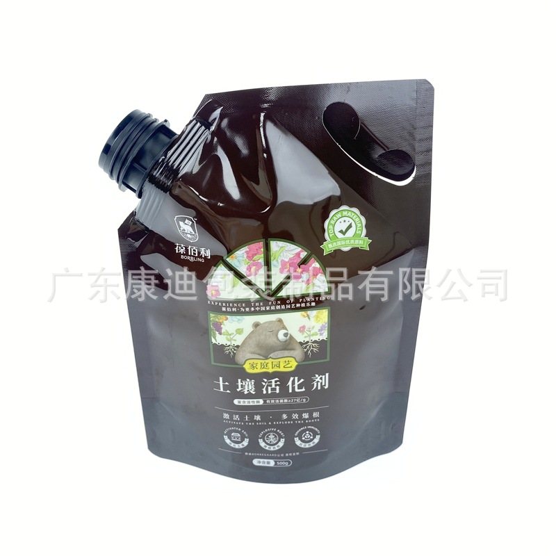1-10L大容量手提吸嘴袋｜洗衣液与果蔬清洁剂日化液体包装定制