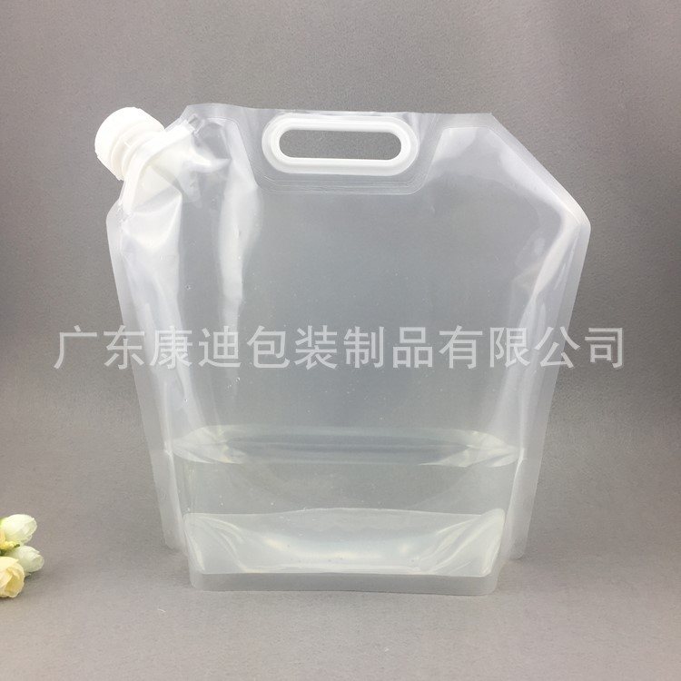Custom 330 ml Aluminium Foil Spout Pouch for Hydrogen-Rich Water & Spring Water | Four-Side Seal Light-Blocking Liquid Bag