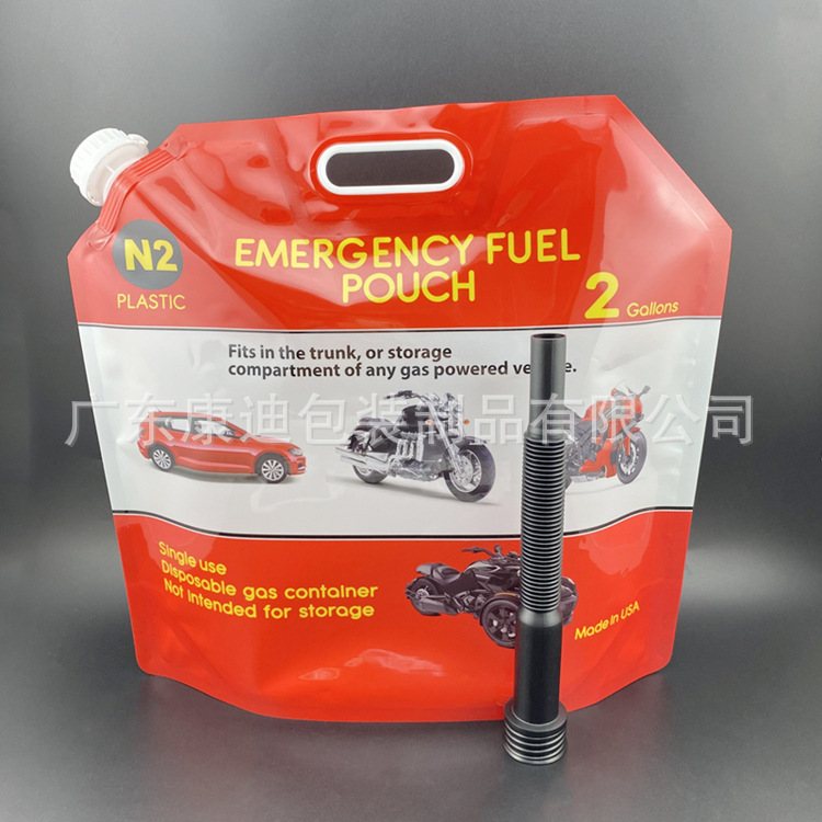 380 mL Hydrogen-Rich Water Spout Pouch — Transparent Aluminium Foil with Pure Aluminium Screw-Cap Bag