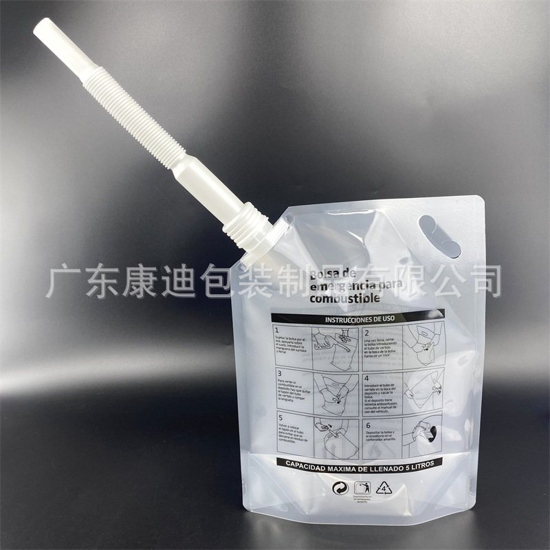 1–10 L Foil Four-Side-Seal Penguin Spout Pouch for Drinking, Glacier, Hydrogen-Rich & Mineral Water