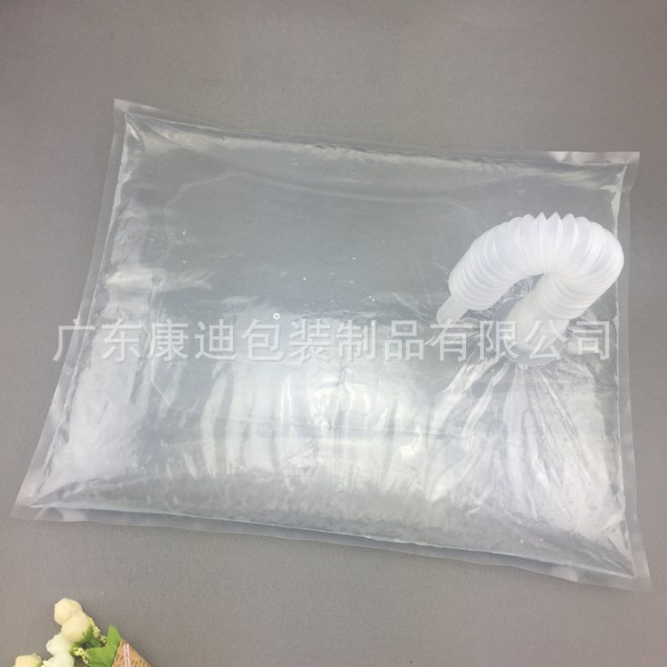 1–20L透明阀门盒中袋｜柠檬水、果味浓浆与奶茶原料定制包装