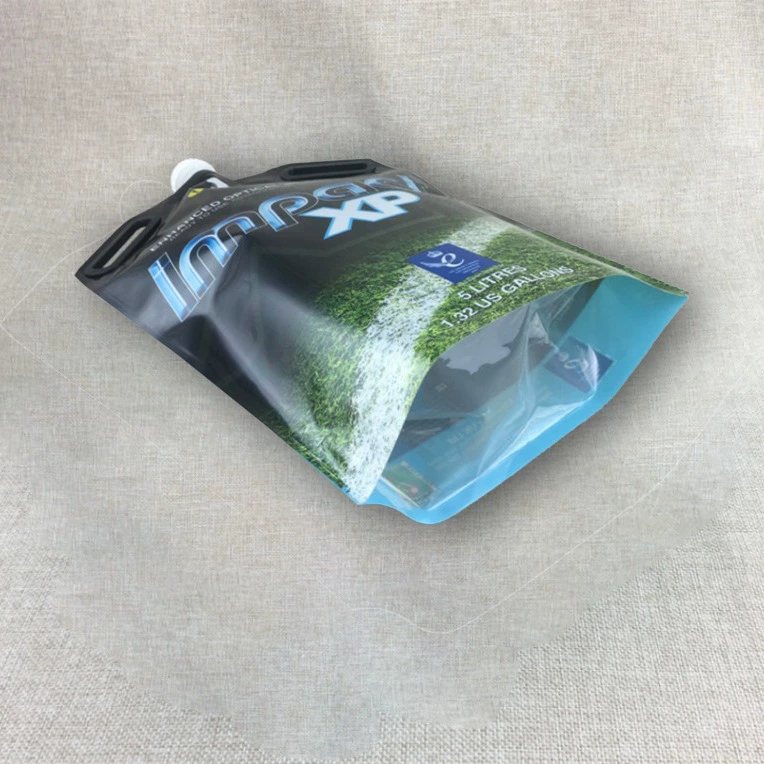 1 L High-Barrier Foil Spout Pouch for Hair Dye Cream, Perm Solution & Dish Soap Refill Packaging