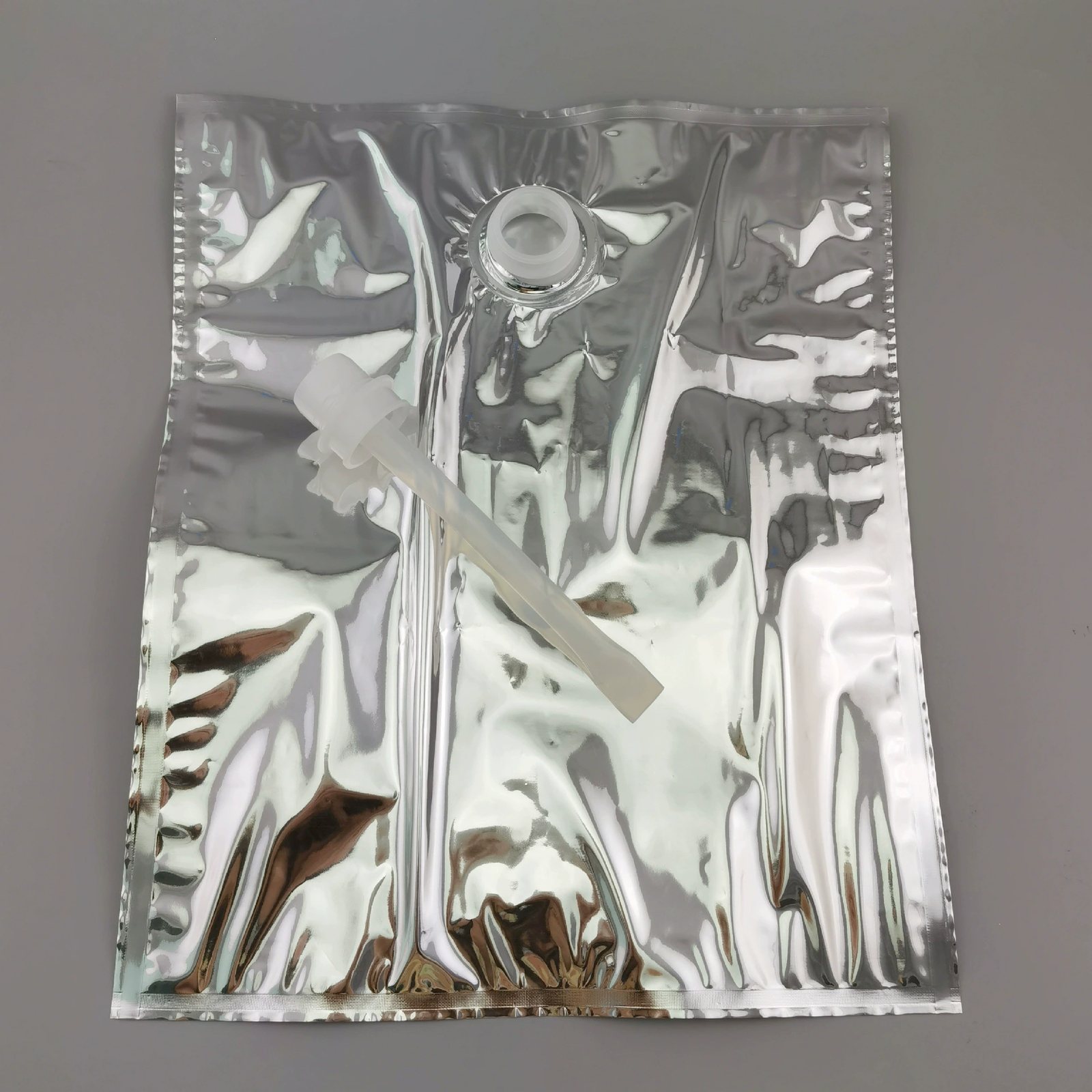 1 L High-Barrier Foil Spout Pouch for Hair Dye Cream, Perm Solution & Dish Soap Refill Packaging