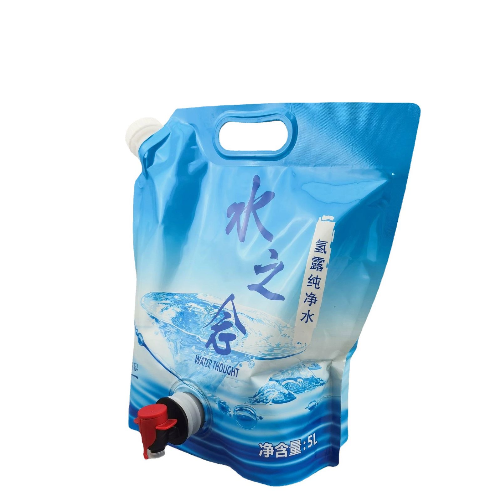 铝箔复合自立吸嘴液体袋｜1-1000ml 洗衣液与消毒液包装定制