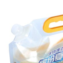定制1–1000ml奶白PE复合自立吸嘴袋|身体乳与面膜液体包装