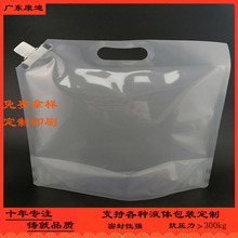 1 L Stand-Up Spout Pouch for Juice, Beverages & Liquid Foods | Color-Printed Custom Packaging