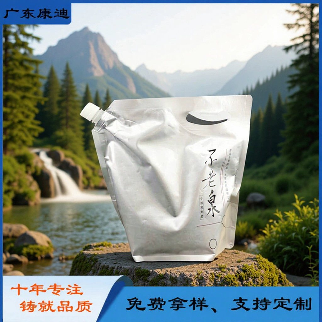1–1000 ml Laminated Stand-Up Spout Pouch with Carry Feature for Laundry Detergent and Paste
