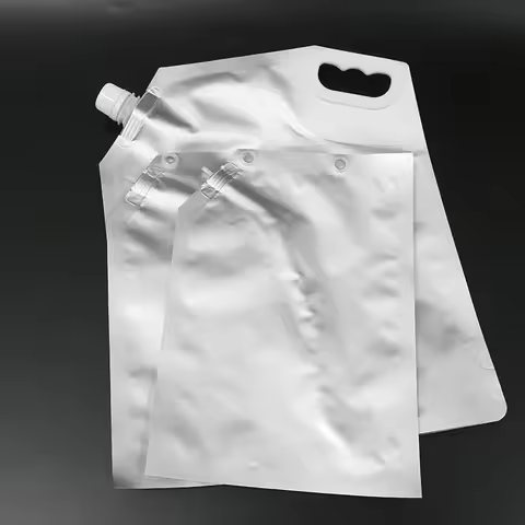 Custom 300 ml Foil-Laminate Stand-Up Spout Pouch for Hydrogen Water & Drinking Water