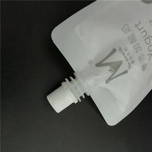车用防冻液吸嘴自立袋|透明彩印带手提 1-10L 液体包装定制