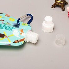 透明自立吸嘴袋定制|1-1000ml 液体外卖打包复合材质软包装