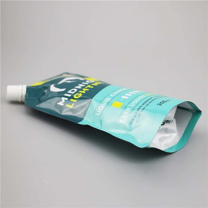 Food-Grade Stand-Up Spout Pouch | 1–1000 ml Custom Liquid & Takeaway Soup Packaging