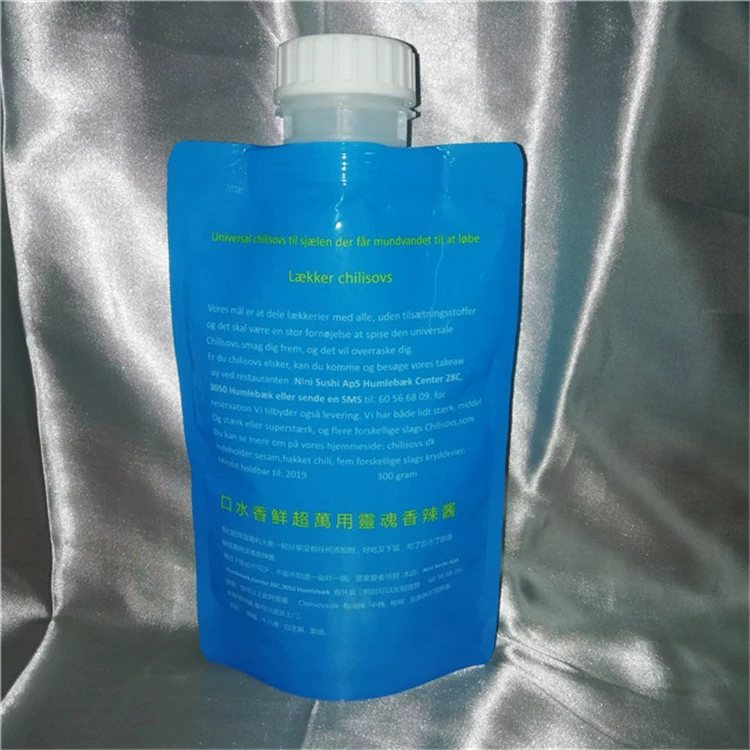 可定制铝箔吸嘴自立袋｜1–1000ml 烫发水与染发膏液体包装