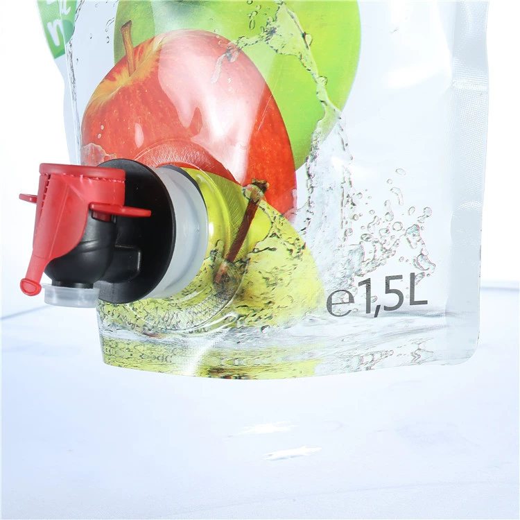 1000ml Light-Blocking Hanging Spout Liquid Pouch for Humic Acid Fertilizer Filling