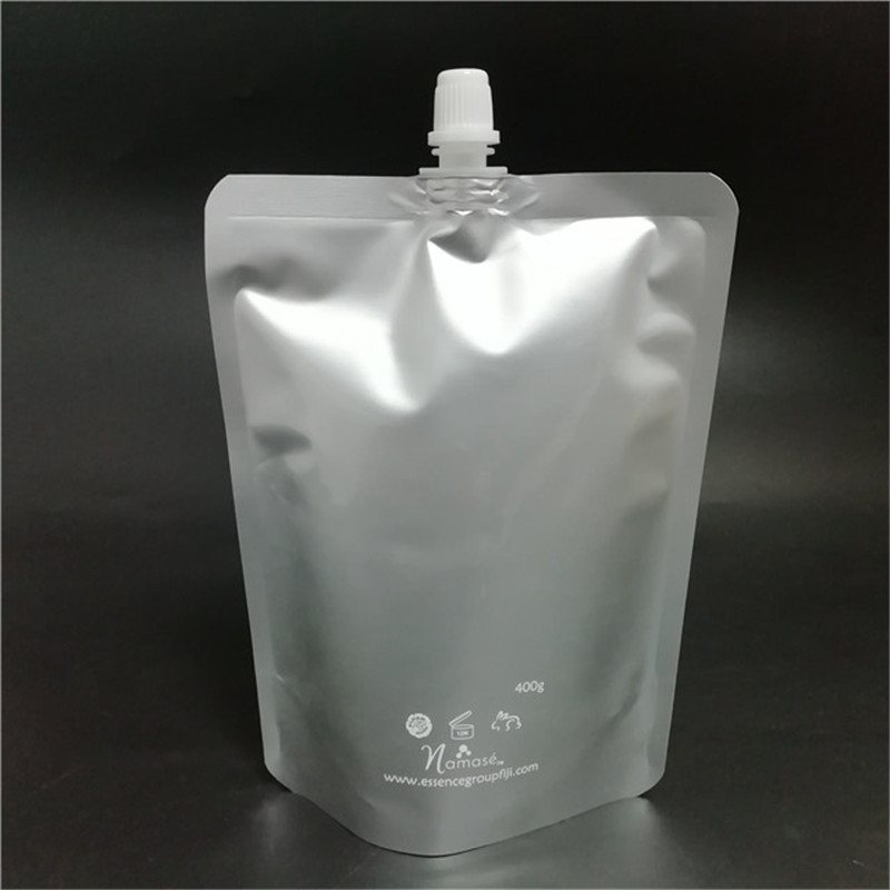染发膏与还原酸液体包装用定制高阻隔铝箔吸嘴站立袋