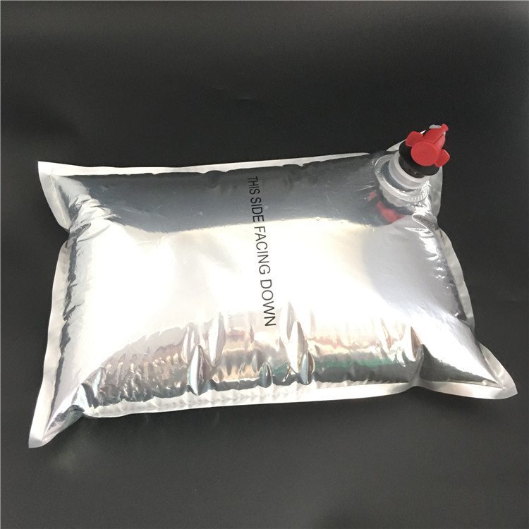 5L盒中袋(BIB)配扣盖阀:鸡蛋液、奶茶与咖啡浓缩液中转运输包装