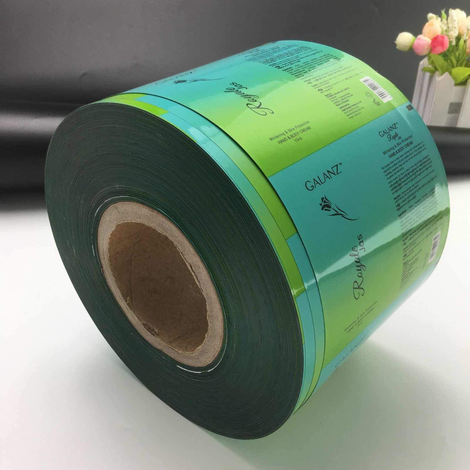 Aluminum Foil Laminate Roll Film for Hand Sanitizer & Disinfectant Gel Sample Sachet Packaging