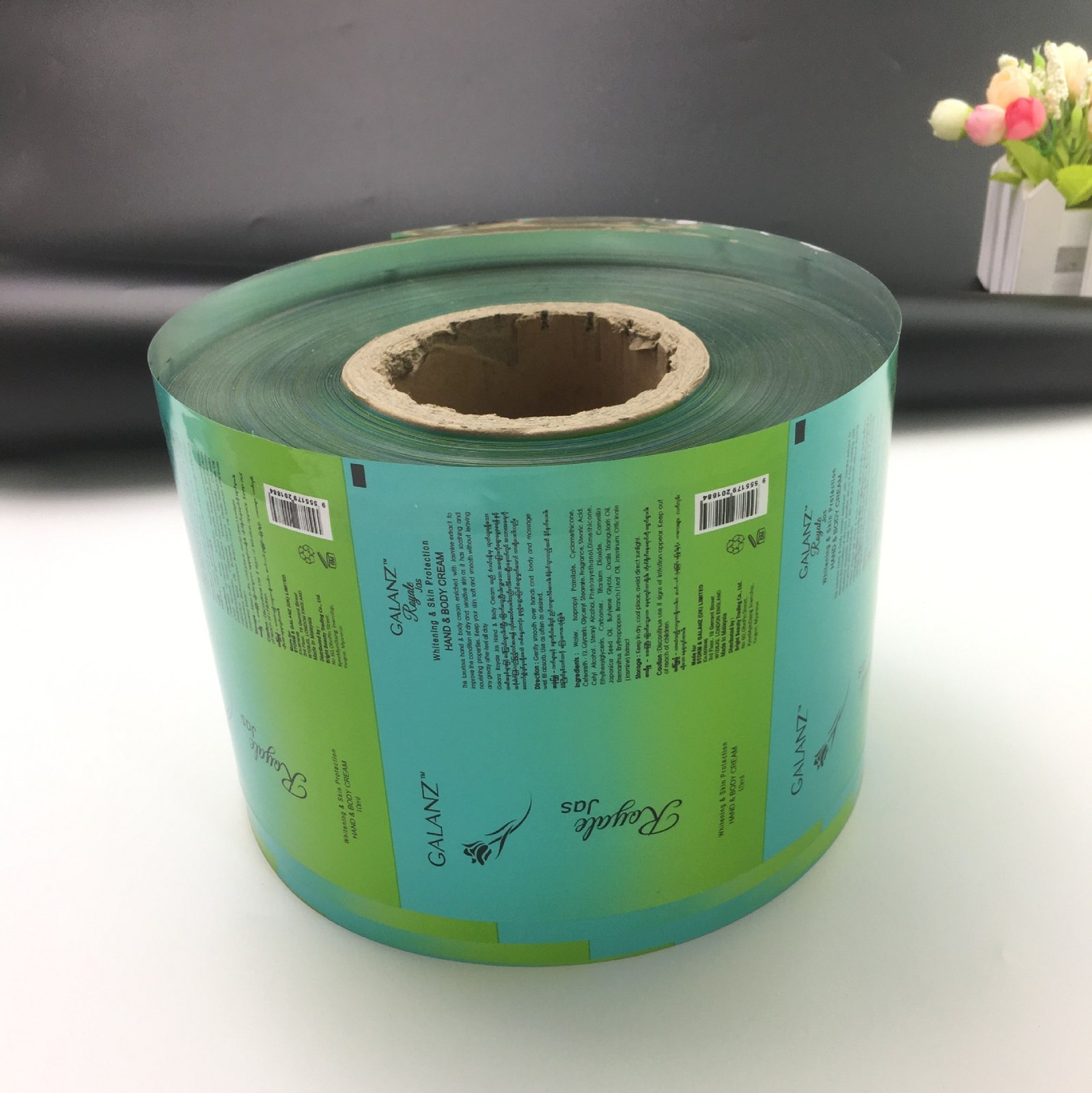 Aluminum Foil Laminate Roll Film for Hand Sanitizer & Disinfectant Gel Sample Sachet Packaging