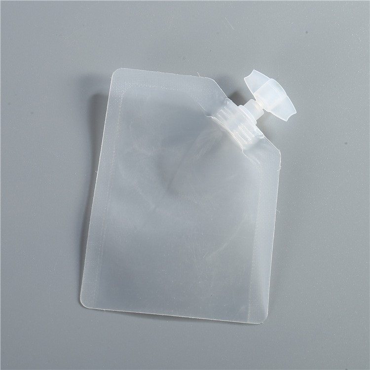透明吸嘴袋定制印刷|豆浆、果汁等液体食品包装(100ml–5L)