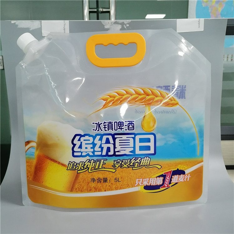 儿童果汁果泥卡通旋盖吸嘴袋|自立液体包装定制