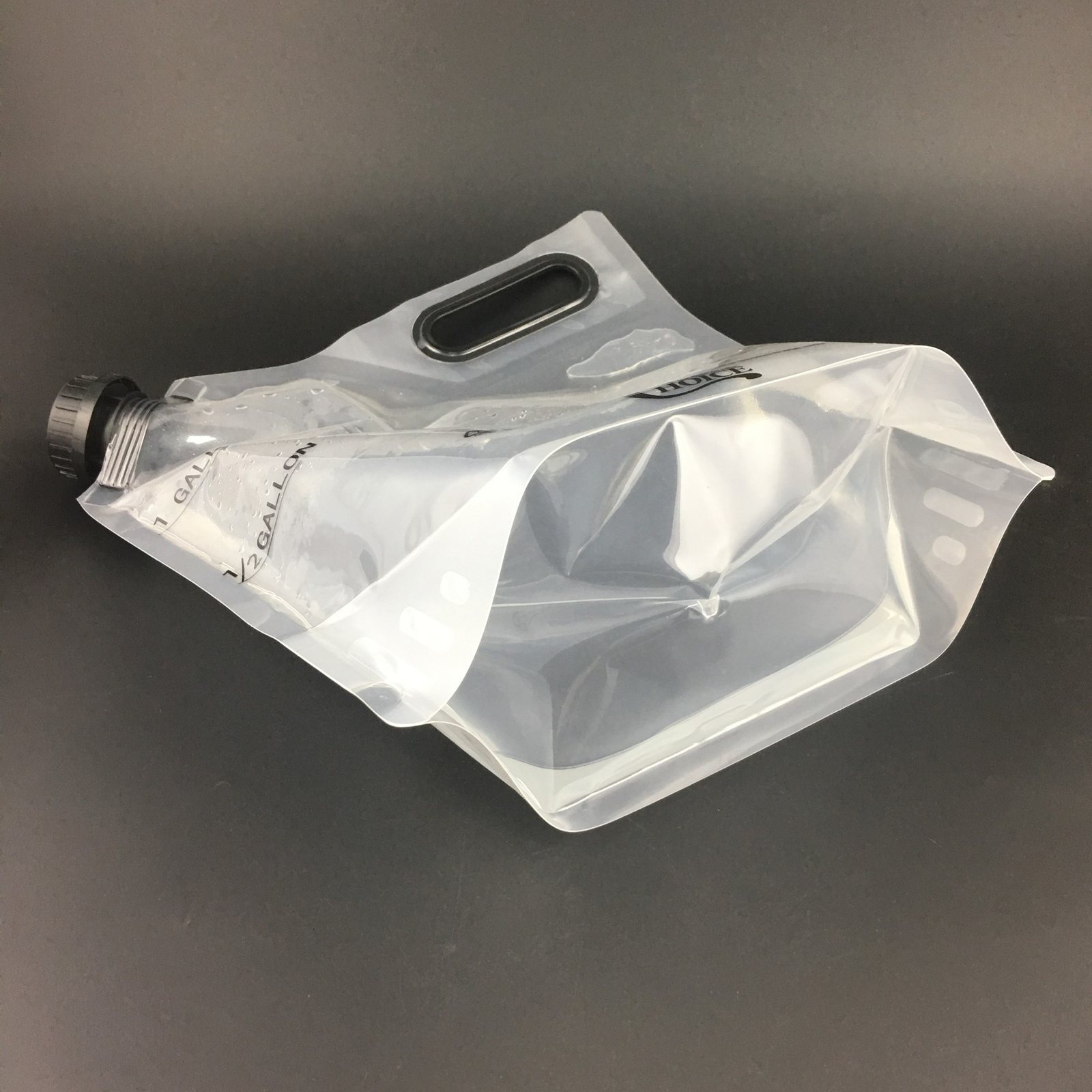 5KG糖浆酱油食品级吸嘴袋|三边封透明液体包装定制
