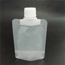 5kg Lemon Dishwashing Liquid Pouch — Custom Hand-Carry Spouted Liquid Bag