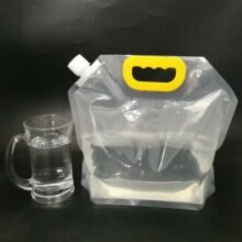 水性聚氨酯砂浆包装用异形自立铝箔真空袋定制(食品级内层)