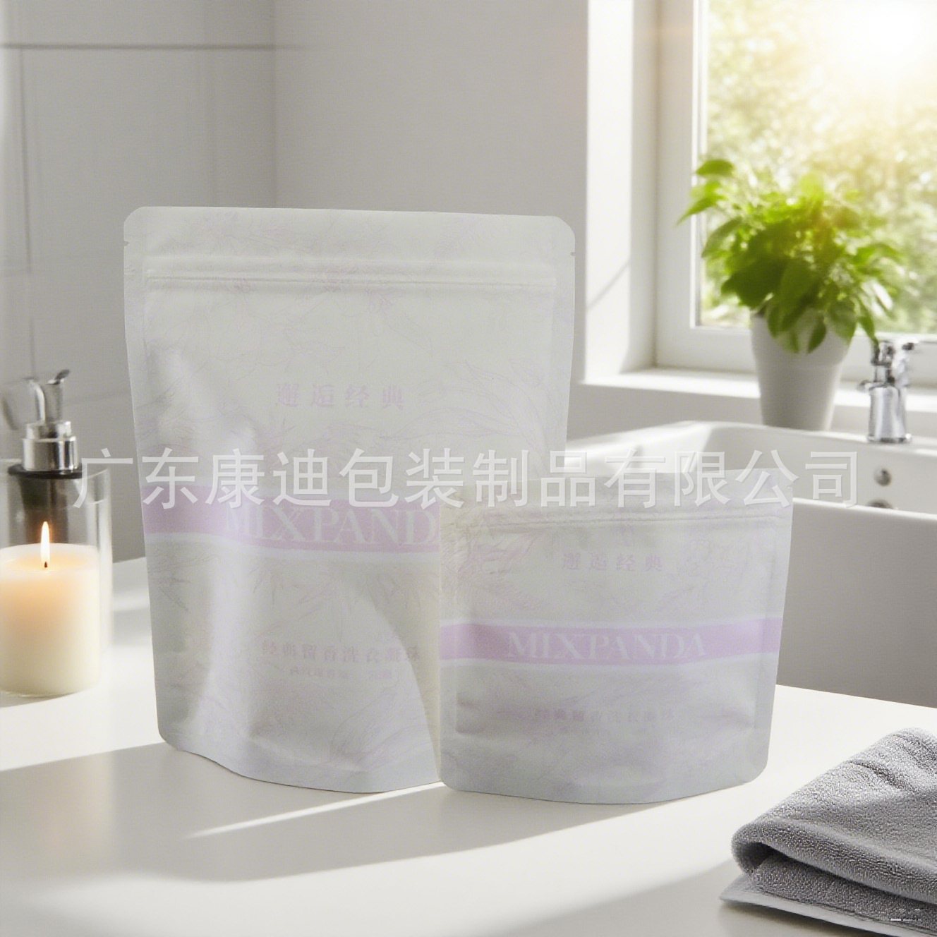 800ml Hair Dye Refill Pouch with Spout - Aluminum Foil Self-Seal Zipper Bag