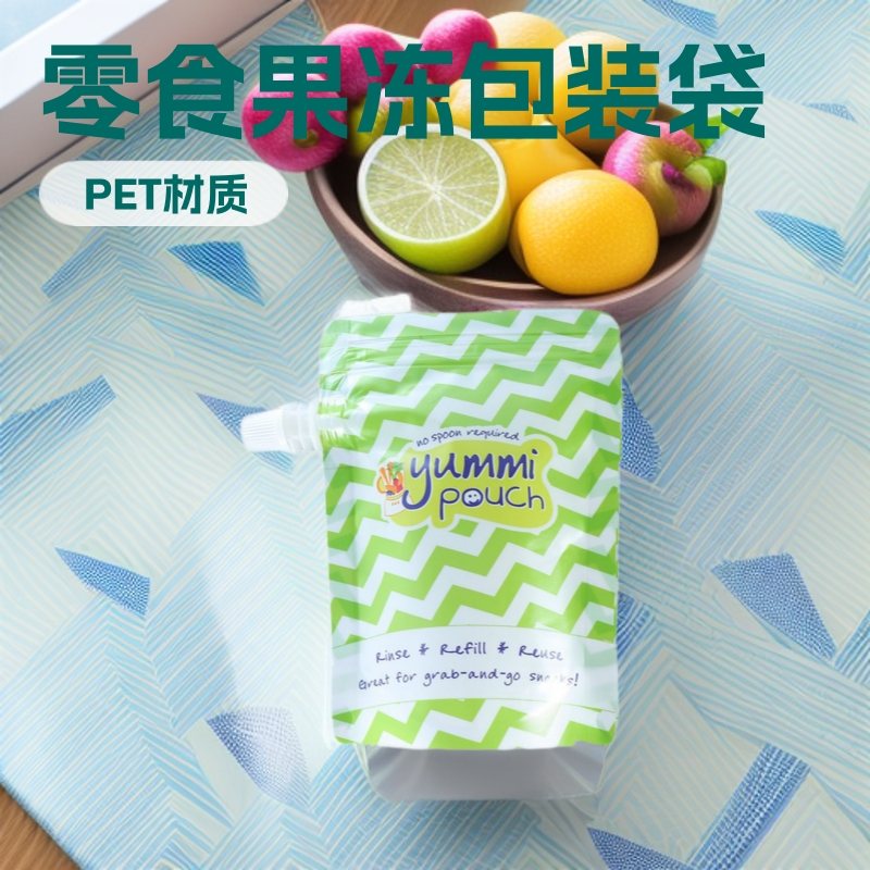 食品级自封拉链自立袋|干性零食100g–5kg分装 1–8色凹印定制