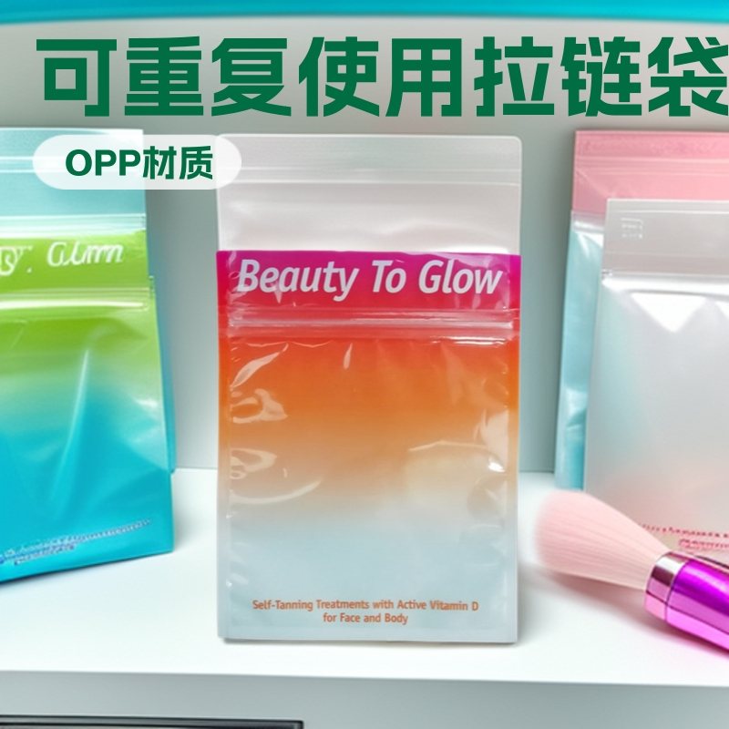 可反复封口自立拉链袋｜零食礼包与洗衣凝珠定制包装