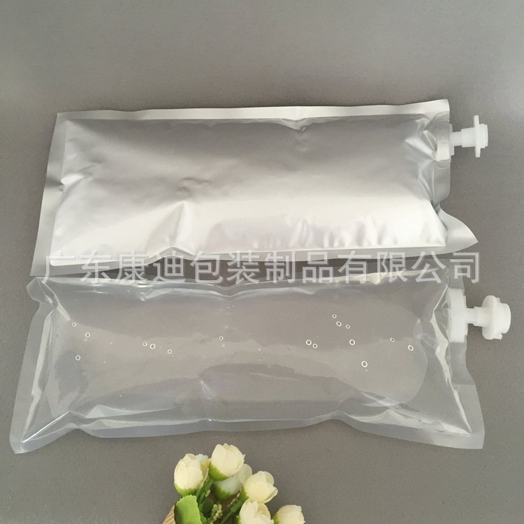 点触阀BIB铝箔袋｜富氢水加厚高阻隔包装，100ml–20L定制