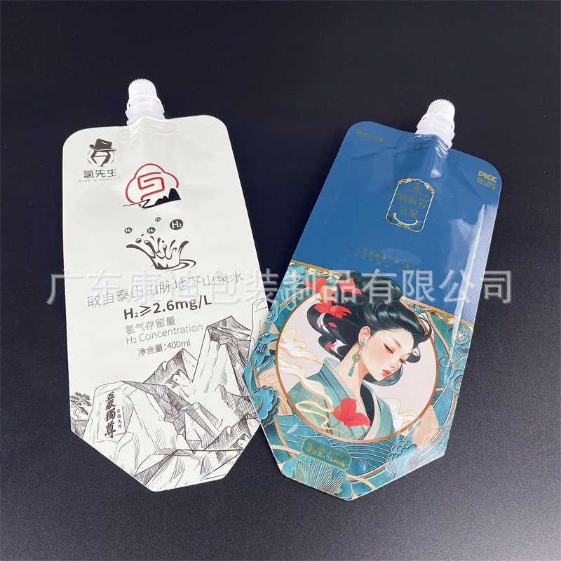 5 kg Aluminum Foil & Metallized Stand-Up Spout Pouch with Handle for Putty Paste and Latex Paint