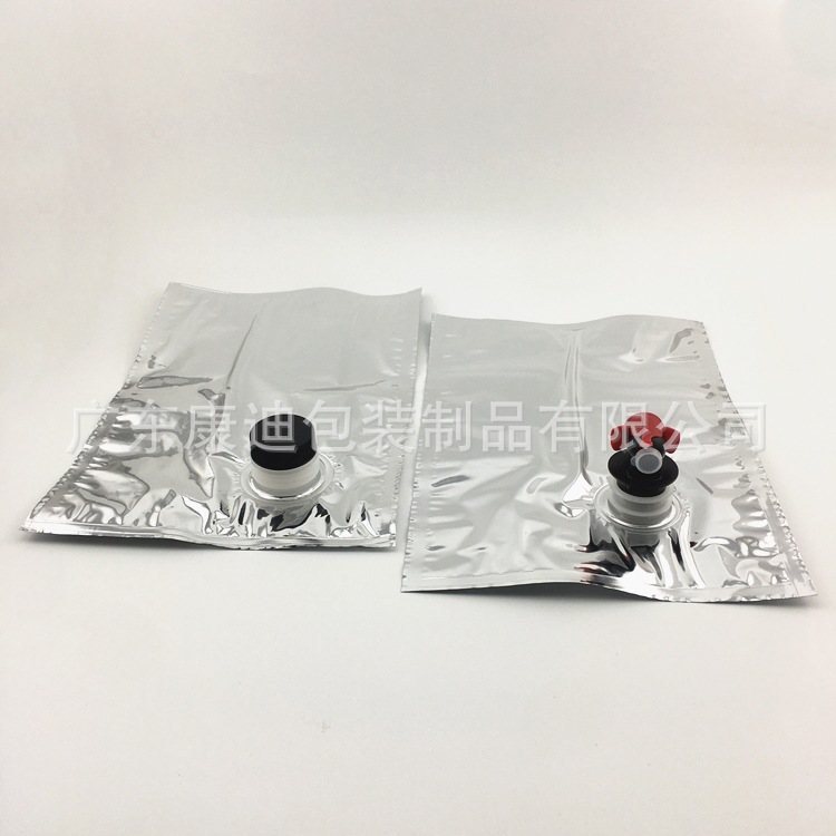 5-Gallon Dual-Valve BIB Bag for Hot Coffee and Juice Concentrate Liquid Packaging