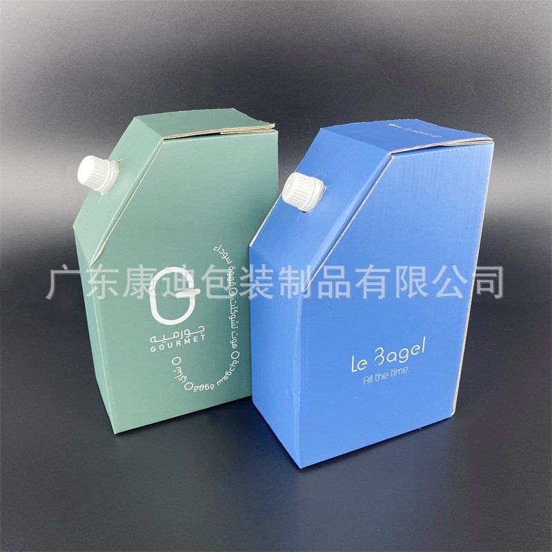 Dual-Switch Handled Valve Pouch for 1L Coffee and 2kg Juice & Wine Liquid Packaging