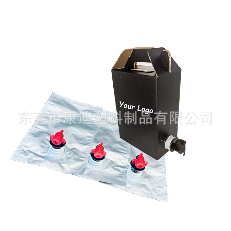 Dual-Switch Handled Valve Pouch for 1L Coffee and 2kg Juice & Wine Liquid Packaging