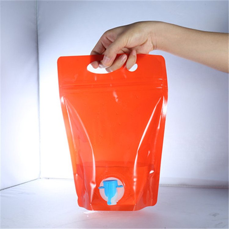 100ml–5L 铝箔复合自立吸嘴阀门袋|果汁酒水液体包装定制