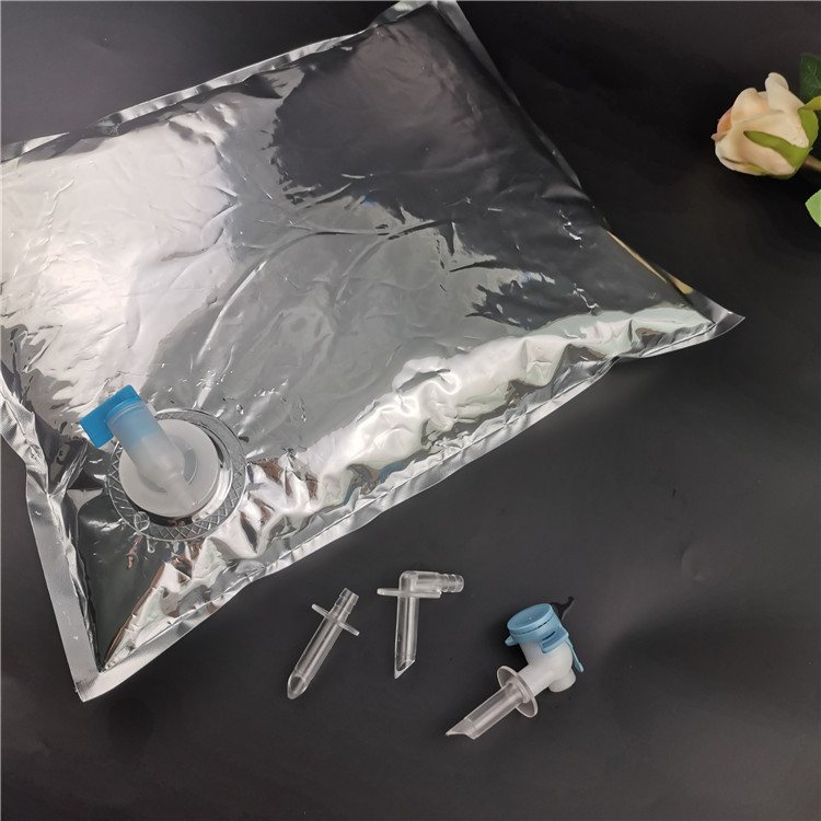 Butterfly Valve Metallised BIB Bag-in-Box for Wine, Juice & Spring Water