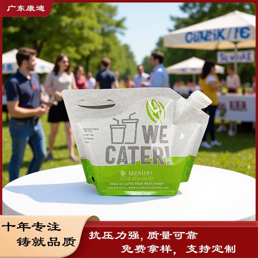 Aluminium-Foil Spout Pouch | Double Stand-Up, PET/NY/PE Lamination