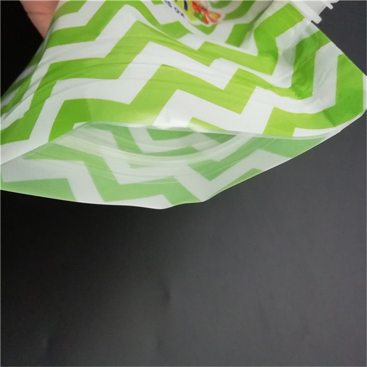 Stand-Up Resealable Zipper Pouch for Snacks | Custom PE Laminate Bag