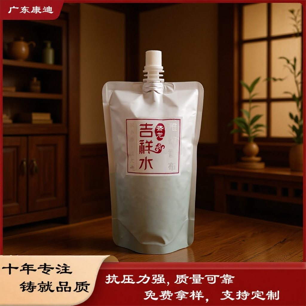 Unprinted Silver-Grey Back-Seal Pouch for Multi-Category Packing