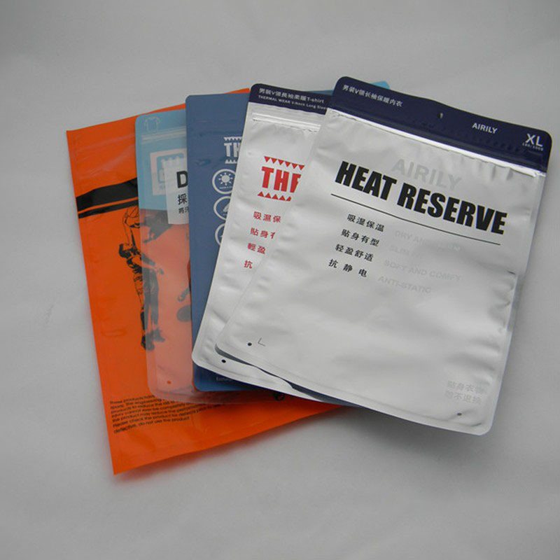 Holographic Laminate Self-Seal Zipper Pouch